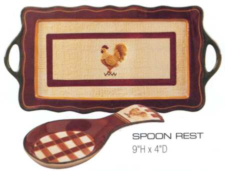 Rise'n Shine Rectangular Snack Tray