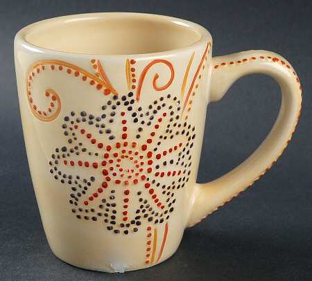 Floral Dot Mug