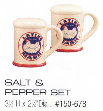 Farmhouse Salt & Pepper Set