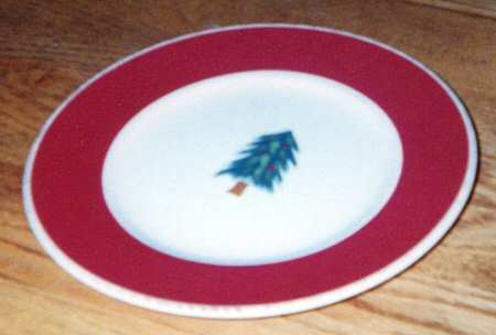 Rustic Tree Dinner Plate