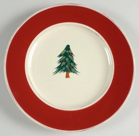 Rustic Tree Salad Plate