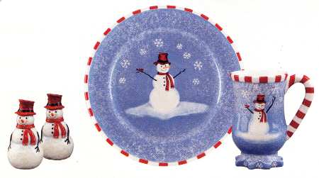 Snowman Check by Park Designs