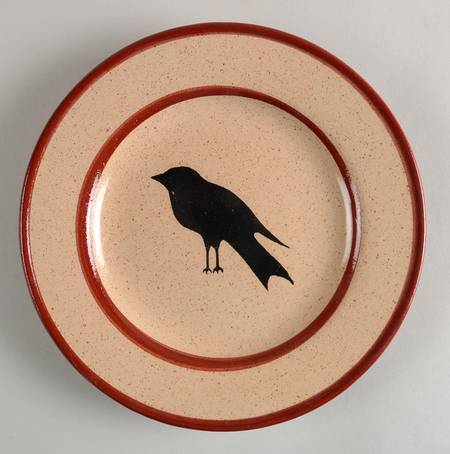 Crow Salad Plate