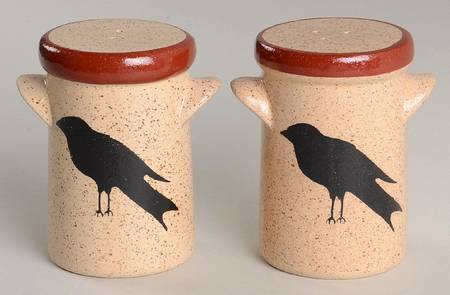 Crow Salt & Pepper Set