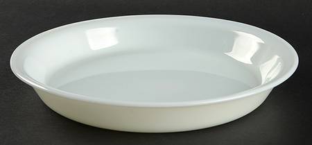Opal (Milkglass) 9" Pie Baking Plate