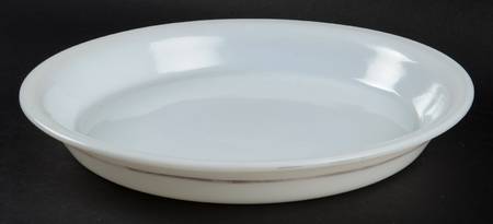 Opal (Milkglass) 10" Pie Baking Plate