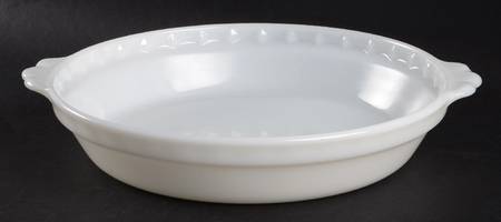 Opal (Milkglass) 8'' Pie Baking Plate