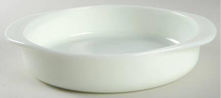 Opal (Milkglass) 8" Round Ovenware Cake Pan