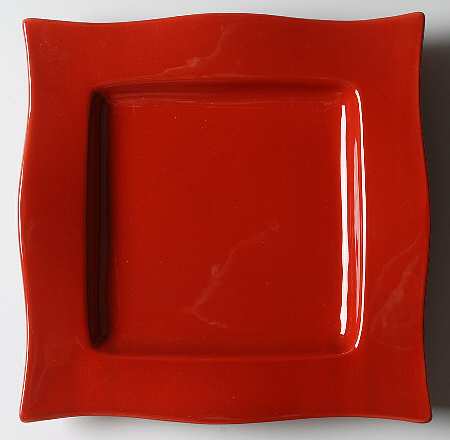 Parisian Fruit Square Dinner Plate