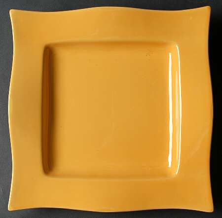 Parisian Fruit Square Dinner Plate