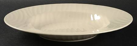White Oak Pebble Large Rim Soup Bowl