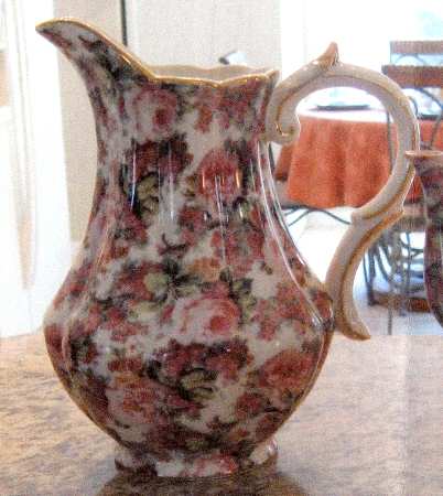 Rose Chintz Pitcher