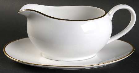 PER107 Gravy Boat & Underplate