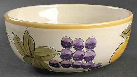 Cornucopia 9" Round Serving Bowl