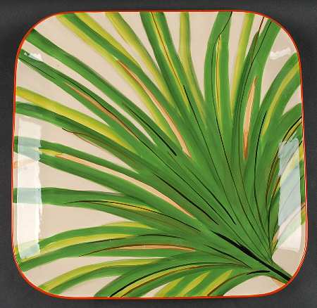 Island Paradise 14" Square Platter