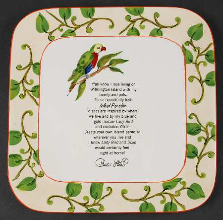 Island Paradise Collector Plate