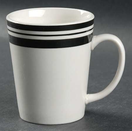 Diner Story Black Mug
