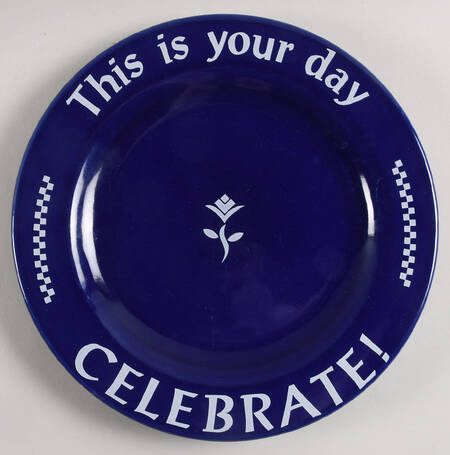 Celebrate Dinner Plate