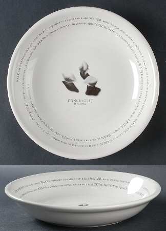 Recipe Pasta Set 9" Individual Pasta Bowl