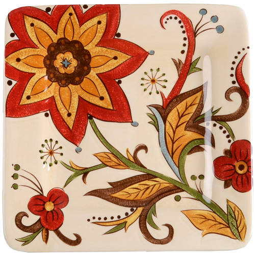 Carynthum Square Salad Plate