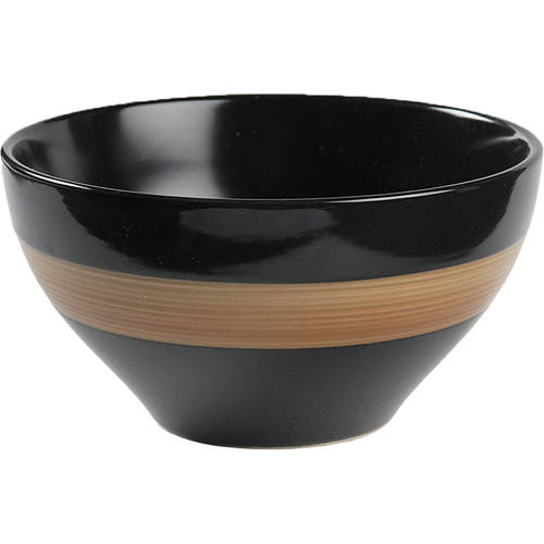 Concentric Black Soup/Cereal Bowl