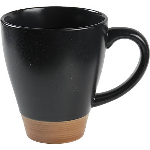 Concentric Black Mug