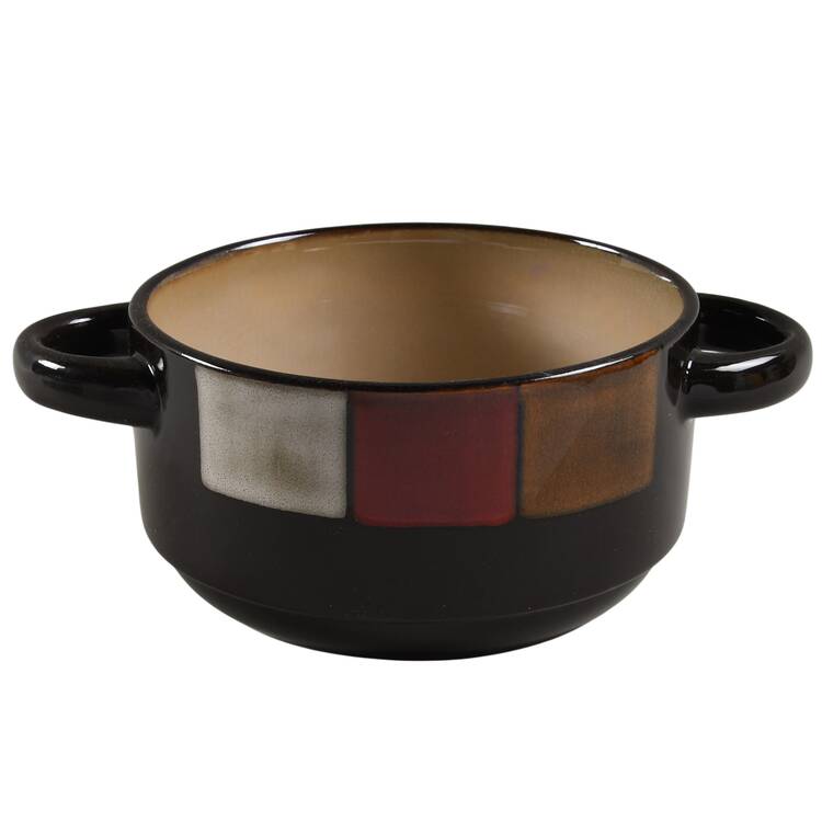 Taos Individual Handled Soup Bowl