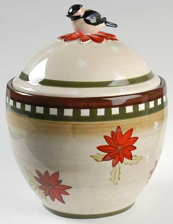 Woodlands Cookie Jar & Lid