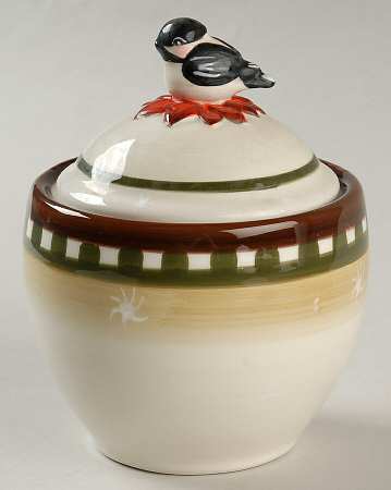 Woodlands Sugar Bowl & Lid