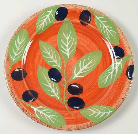 Olive Branch Salad Plate