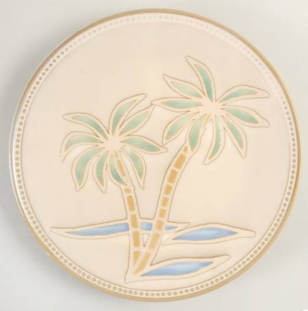 Palm Salad Plate