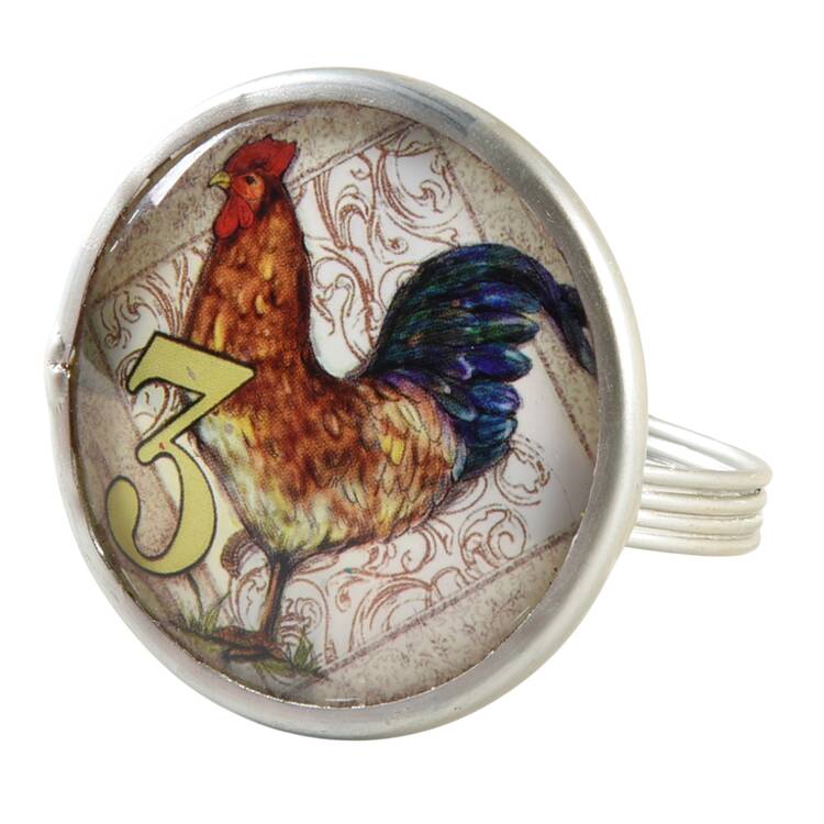 Twelve Days of Christmas Napkin Ring