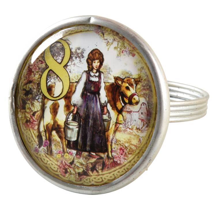 Twelve Days of Christmas Napkin Ring