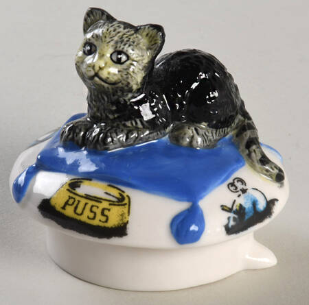 Cat Tea Lid for Mini Teapot