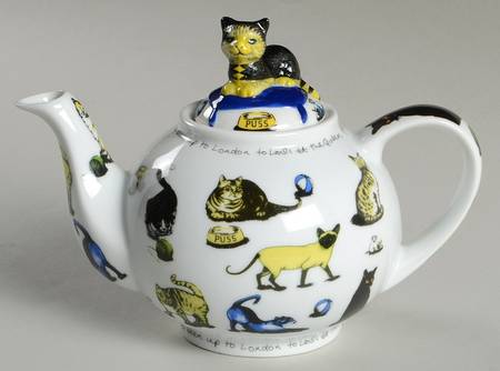 Cat Tea Mini Teapot & Lid