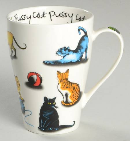 Cat Tea Large Mug