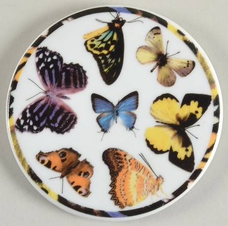 Butterflies Coaster Only for Mug & Coaster Set
