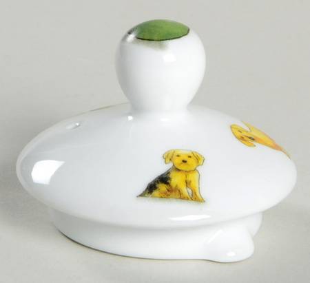Man's Best Friend Teapot Lid for Individual Teapot with Cup