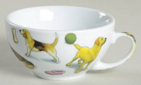 Man's Best Friend Cup for Individual Teapot & Lid with Cup