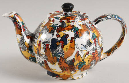 Roosters Mini Teapot & Lid by Cardew Design