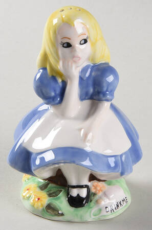 Alice in Wonderland's Cafe Figural Salt Shaker