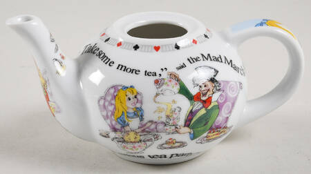 Alice in Wonderland's Cafe Toy Teapot No Lid