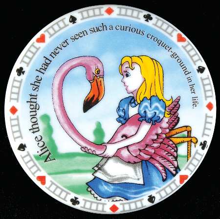 Alice in Wonderland's Cafe Coaster