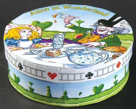Alice in Wonderland's Cafe Holder for Coaster - Set of 4