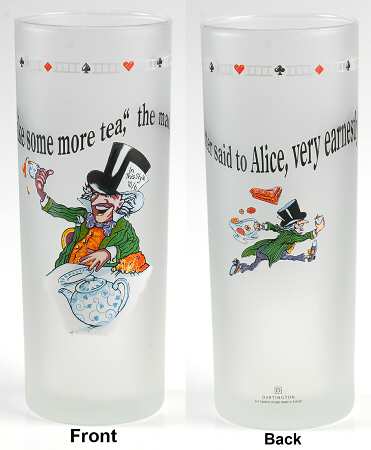 Alice in Wonderland's Cafe Glassware Highball