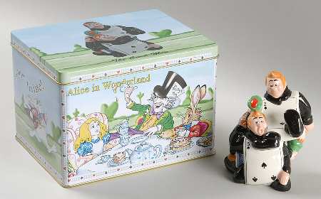 Alice in Wonderland's Cafe Figurine in Gift Tin