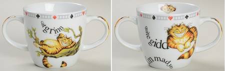 Alice in Wonderland's Cafe Child's 2 Handled Mug
