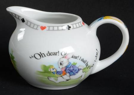 Alice in Wonderland's Cafe Creamer by Cardew Design