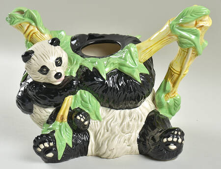 Giant Panda Figural Teapot No Lid