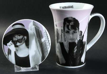 Manhattan Cafe Mug & Coaster Set
